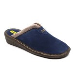 Nordikas slipper blauw suède 1852